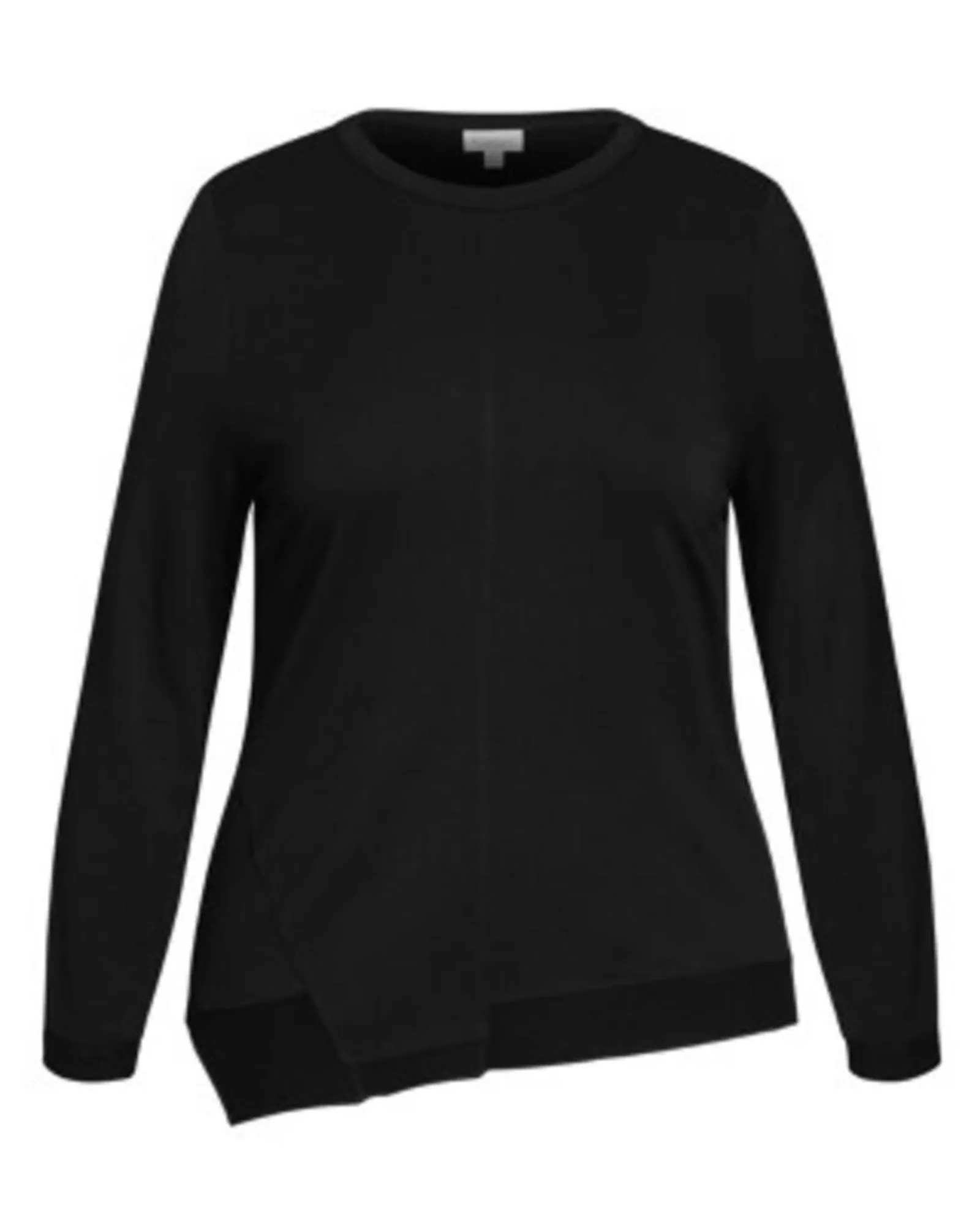 Minimalist Long Sleeve Tee | Black