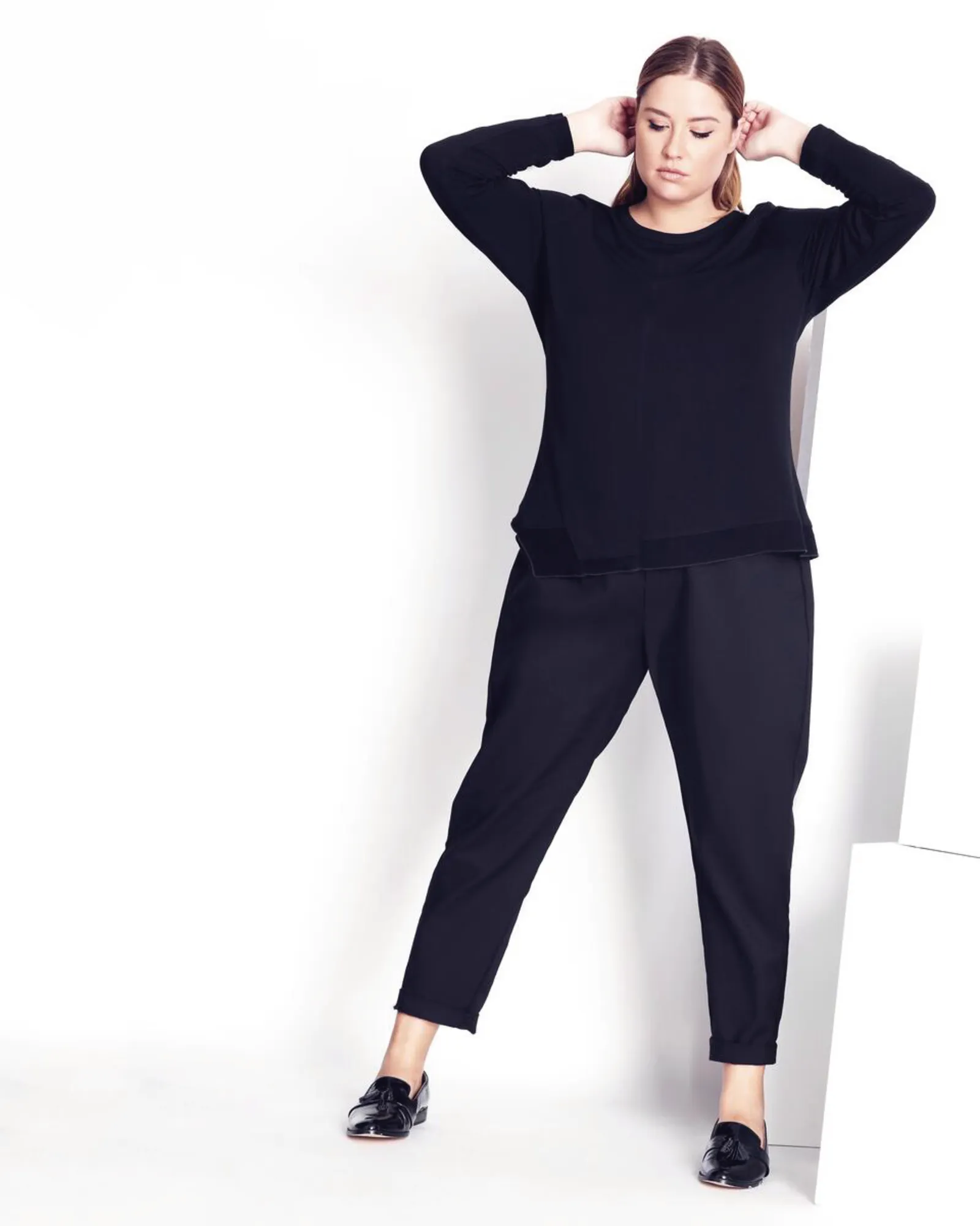 Minimalist Long Sleeve Tee | Black