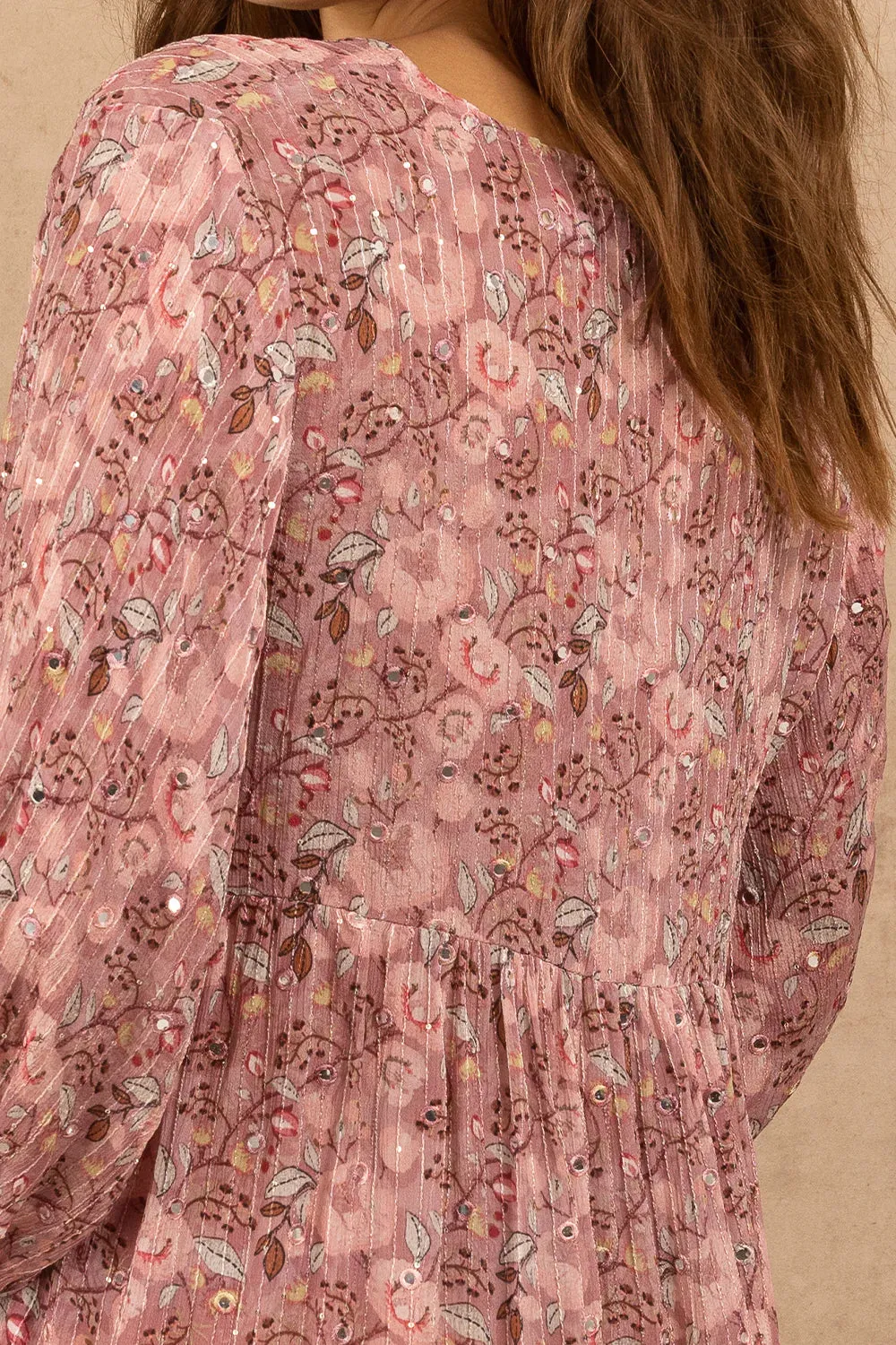 Mirror Floral Dress