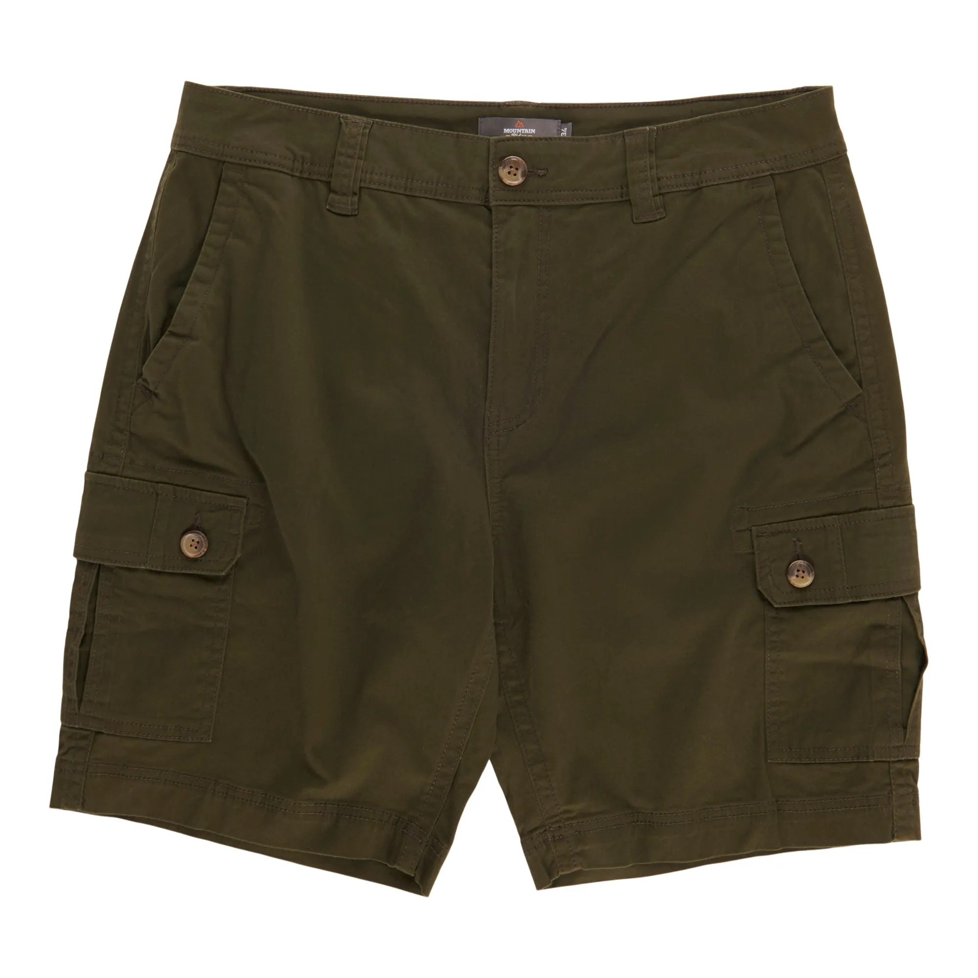 Mountain Ridge Men's Cotton Stretch Cargo Shorts