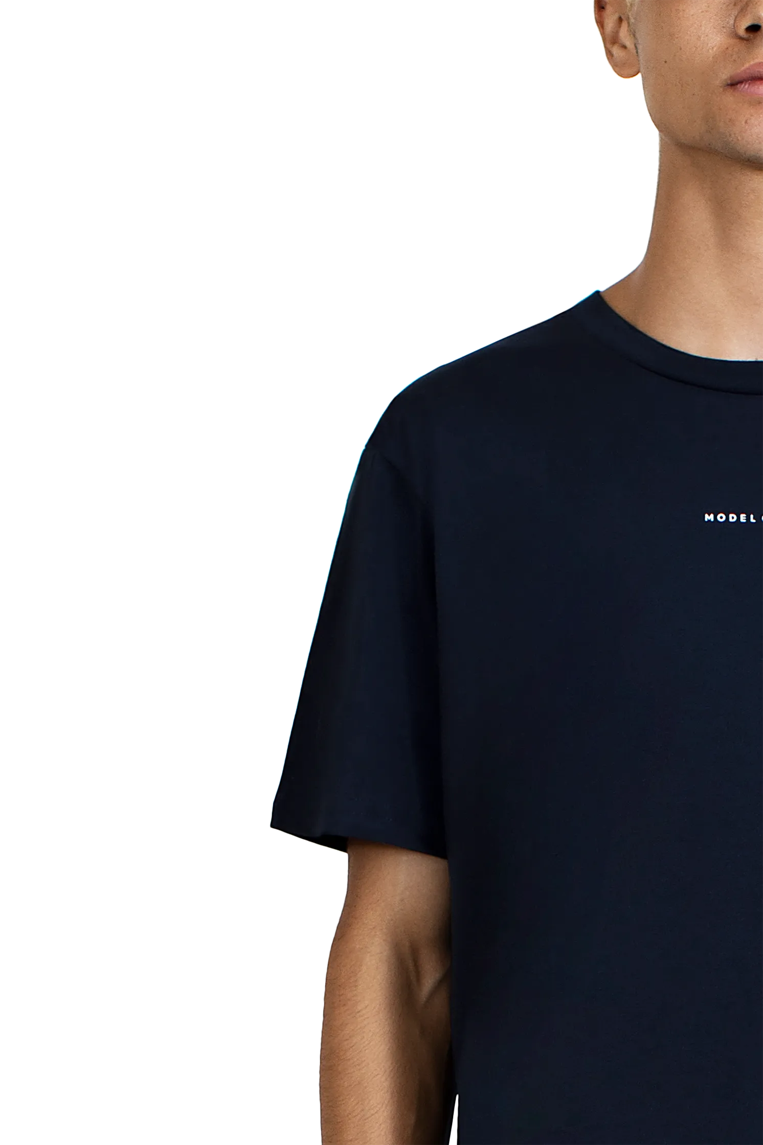 Neon Green Navy Short Sleeve T-Shirt