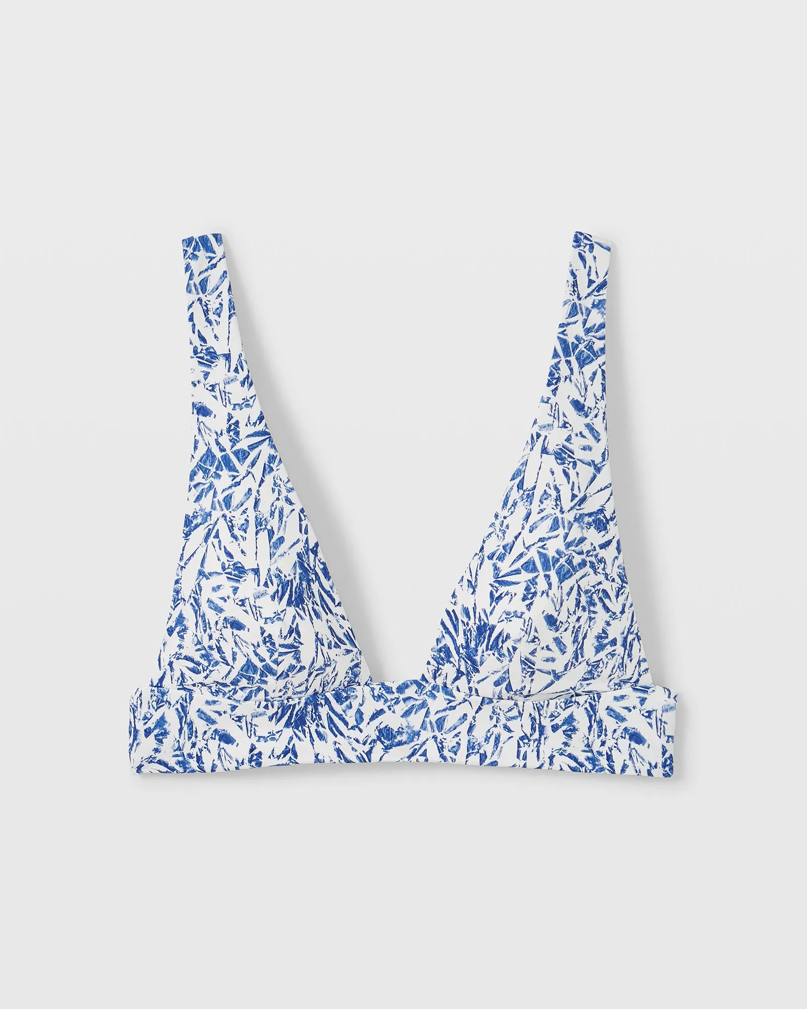 Onia Mallory Plunge V-Neck Bikini Top