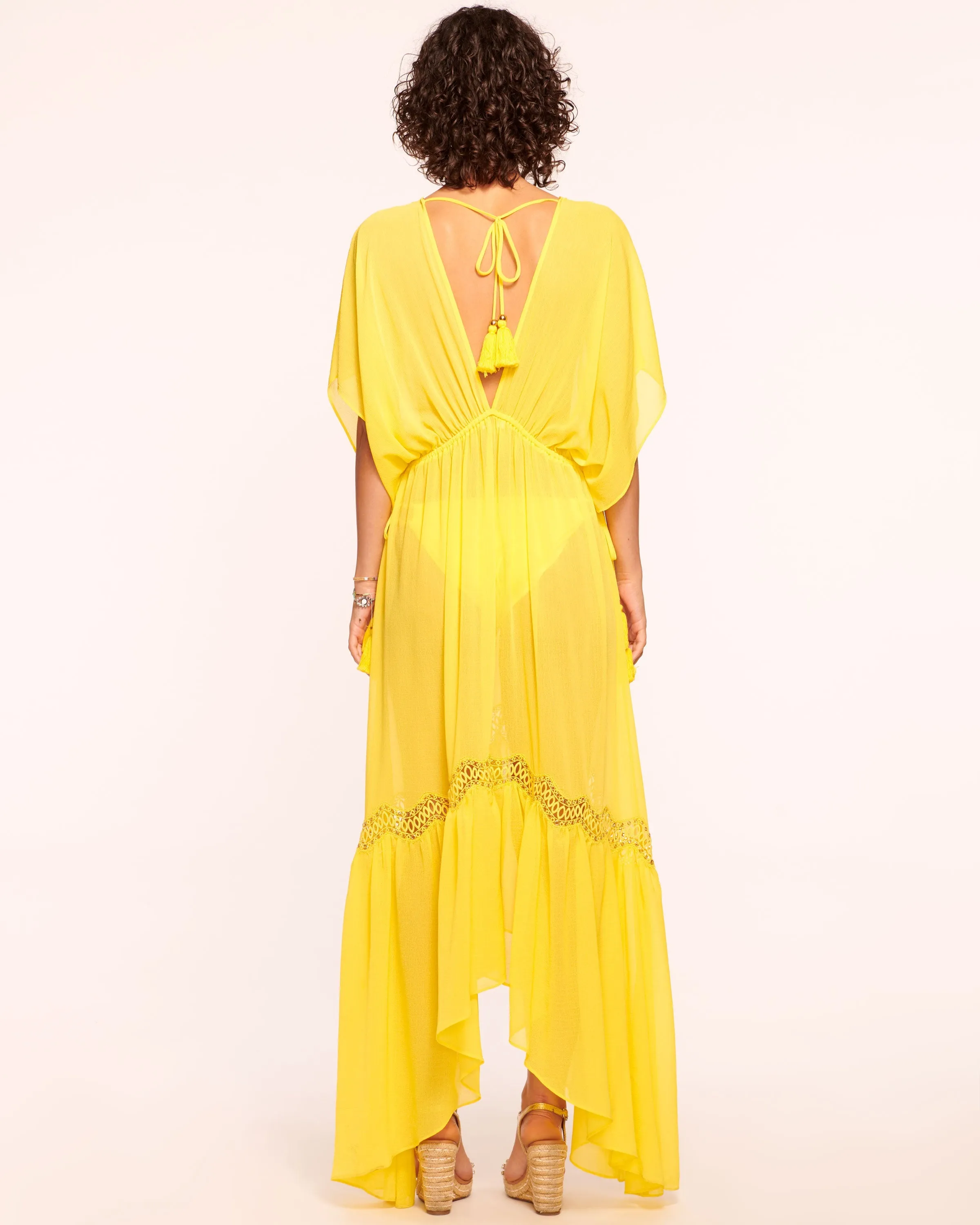Opal Embellished Coverup Maxi Dress