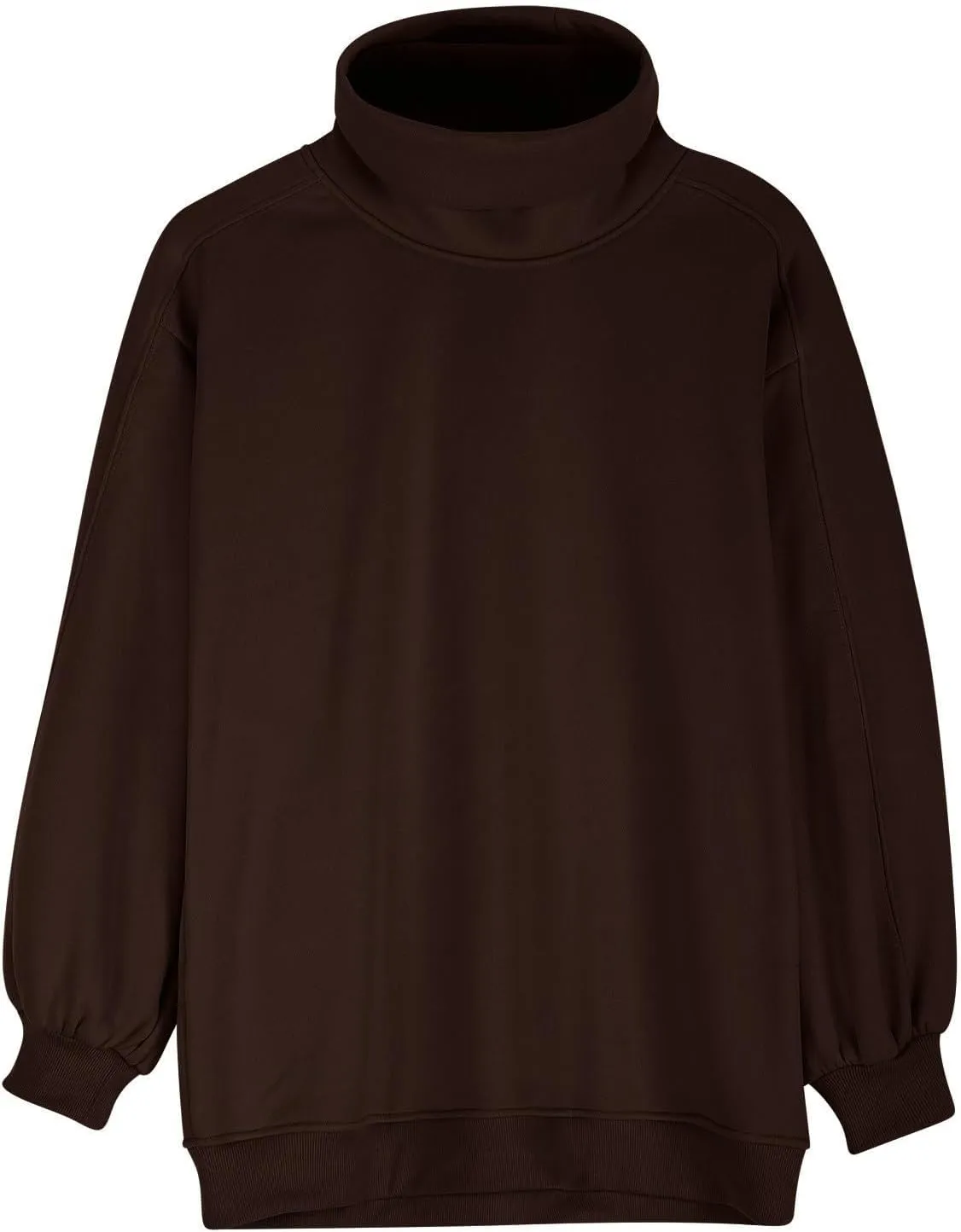 Oversized Sweatshirt For Women Fall Fashion 2024 Casual Solid Cowl Neck Pullover Tops Long Sleeve y2k Hoodies