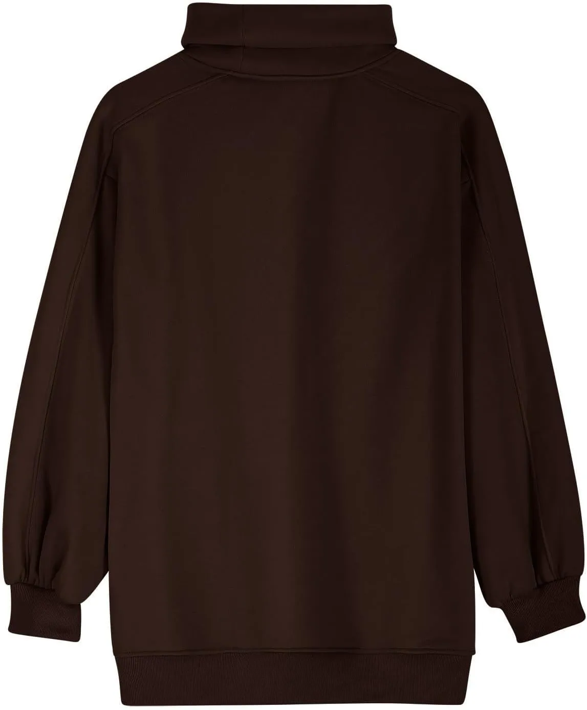 Oversized Sweatshirt For Women Fall Fashion 2024 Casual Solid Cowl Neck Pullover Tops Long Sleeve y2k Hoodies