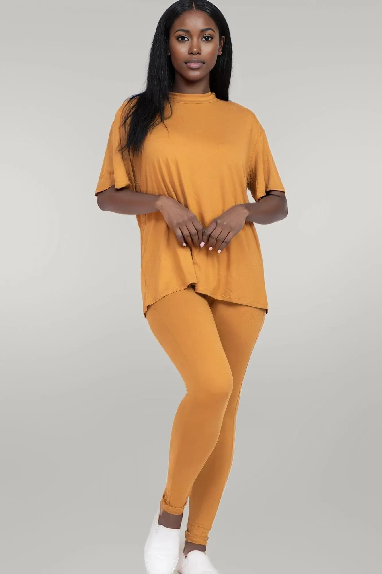 Oversized T-shirt & Leggings Set