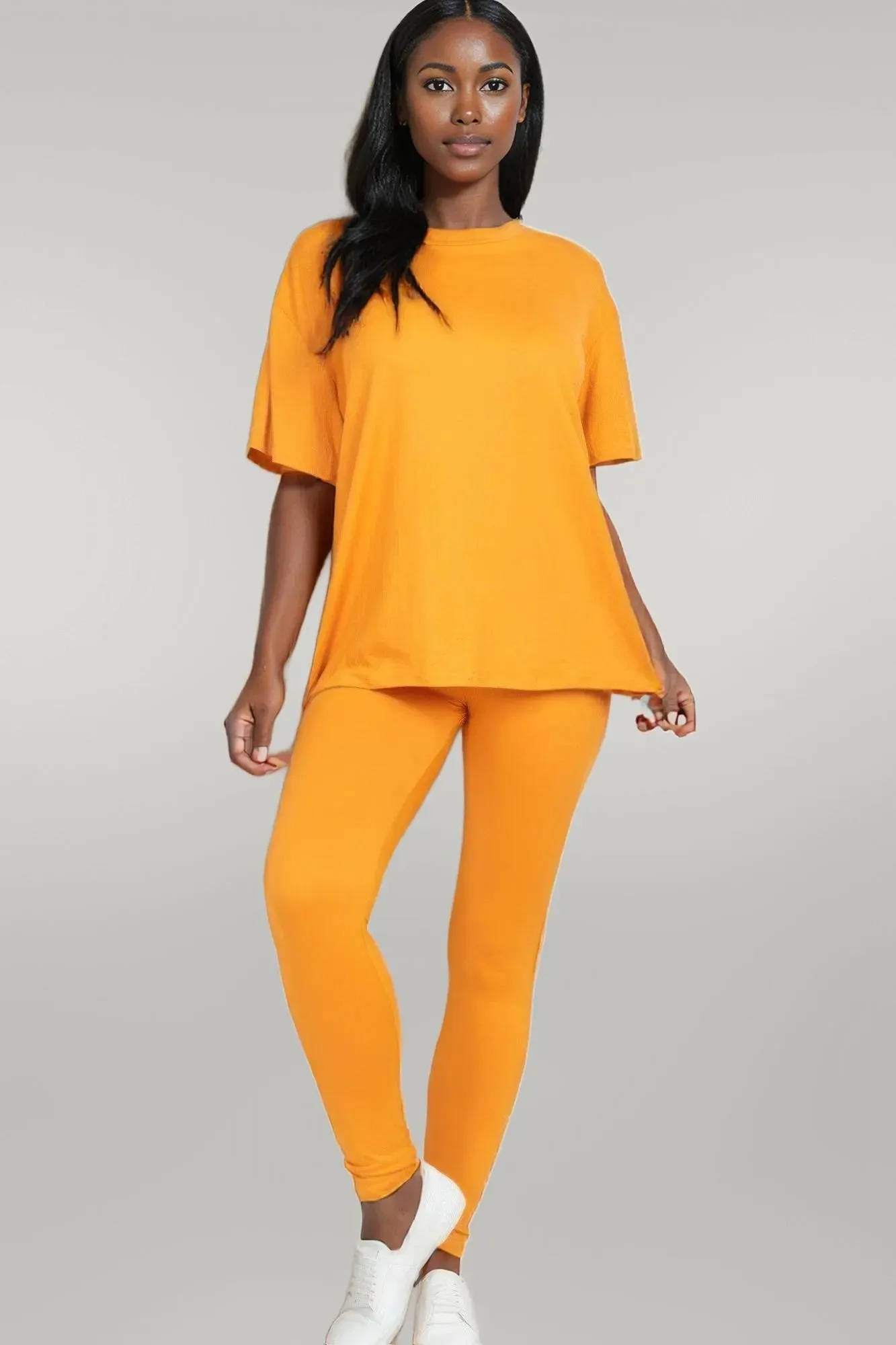 Oversized T-shirt & Leggings Set