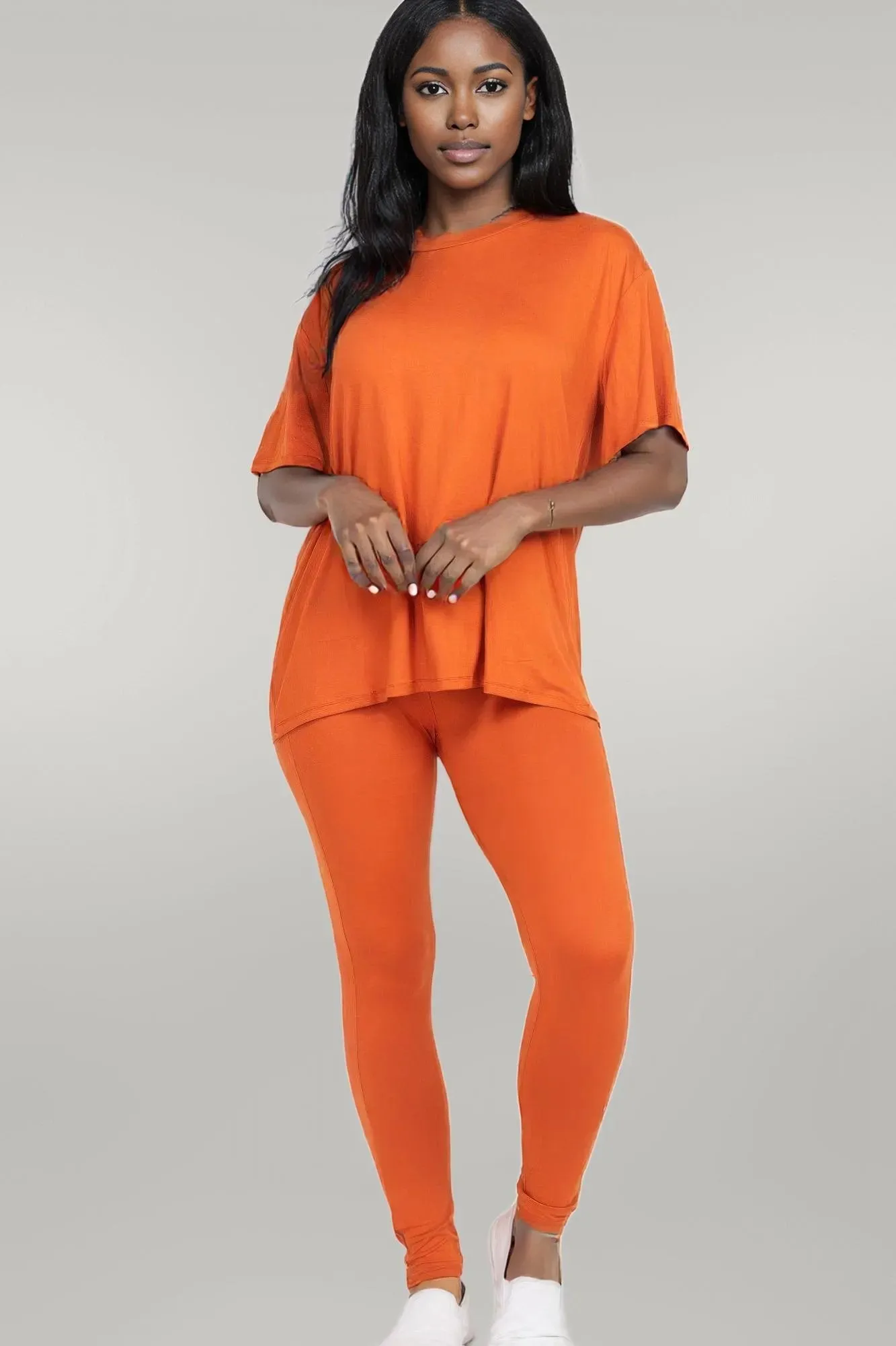 Oversized T-shirt & Leggings Set