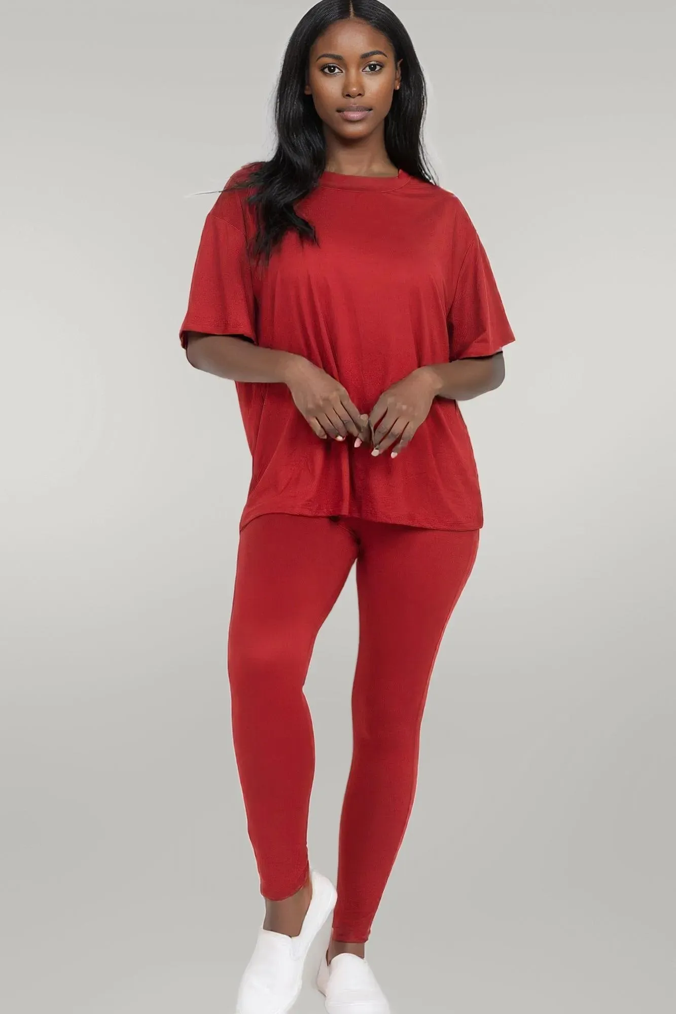 Oversized T-shirt & Leggings Set