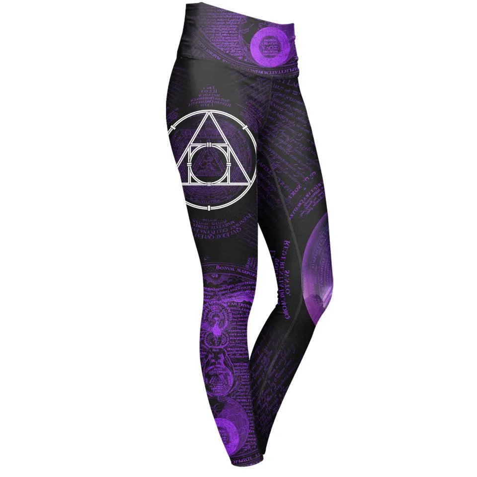 Philosopher's Stone High Waisted Leggings