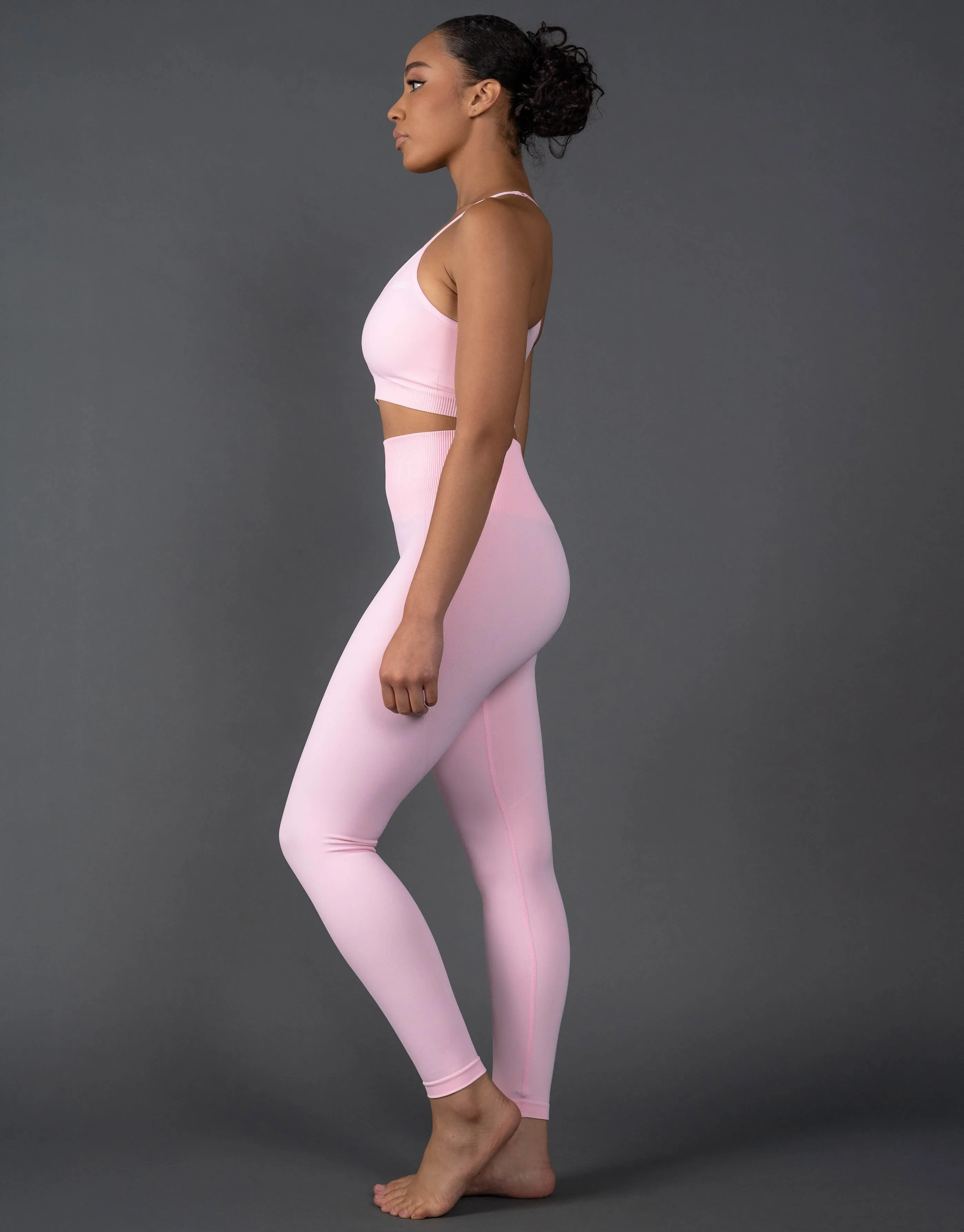 Premium Seamless Tights V5.1 - Taffy (Pink)