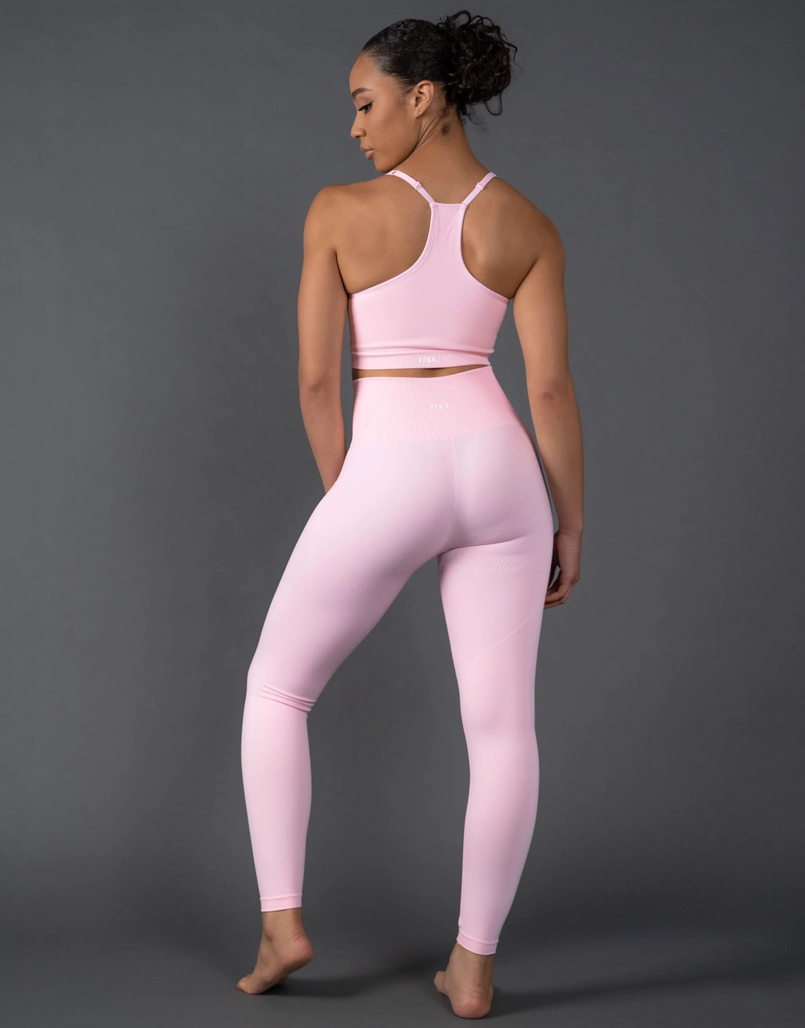 Premium Seamless Tights V5.1 - Taffy (Pink)