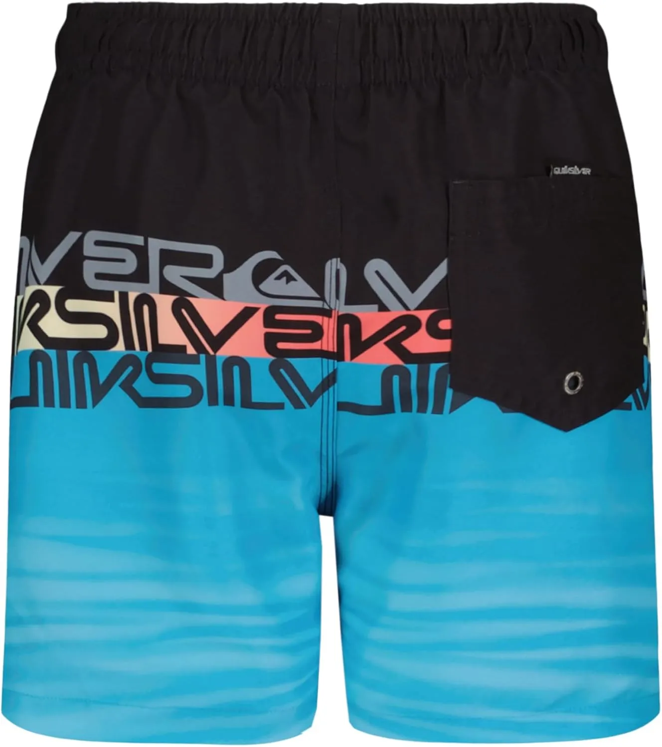 Quiksilver Boys' Volley Swim Trunks with UPF 50  Sun Protection, Quick Dry Bathing Suit Shorts