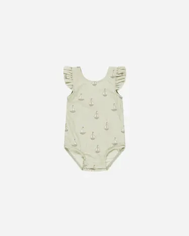 Quincy Mae Scoop Back Onepiece Sailboats