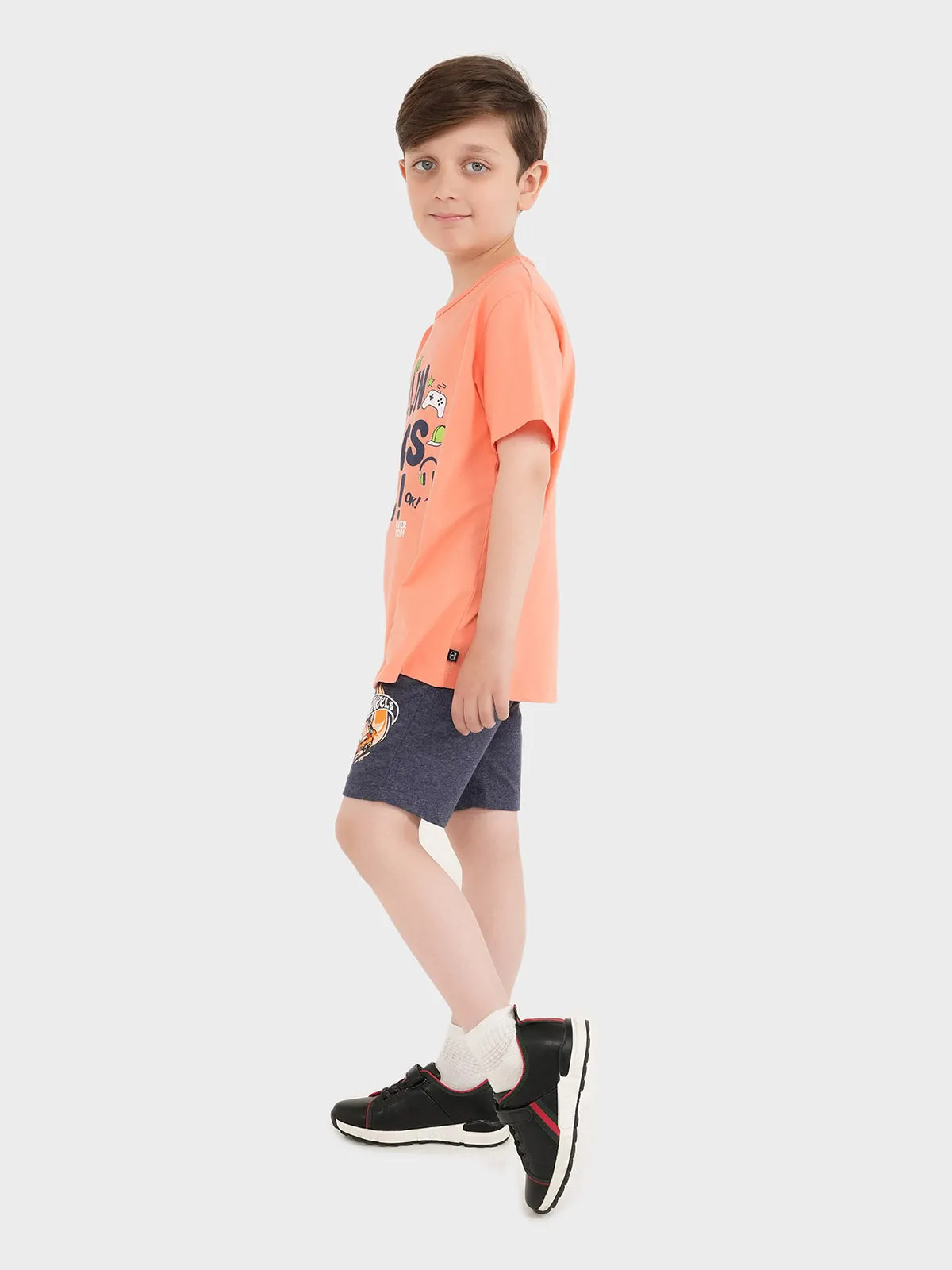 "BAAHIR" Casual Terry Shorts