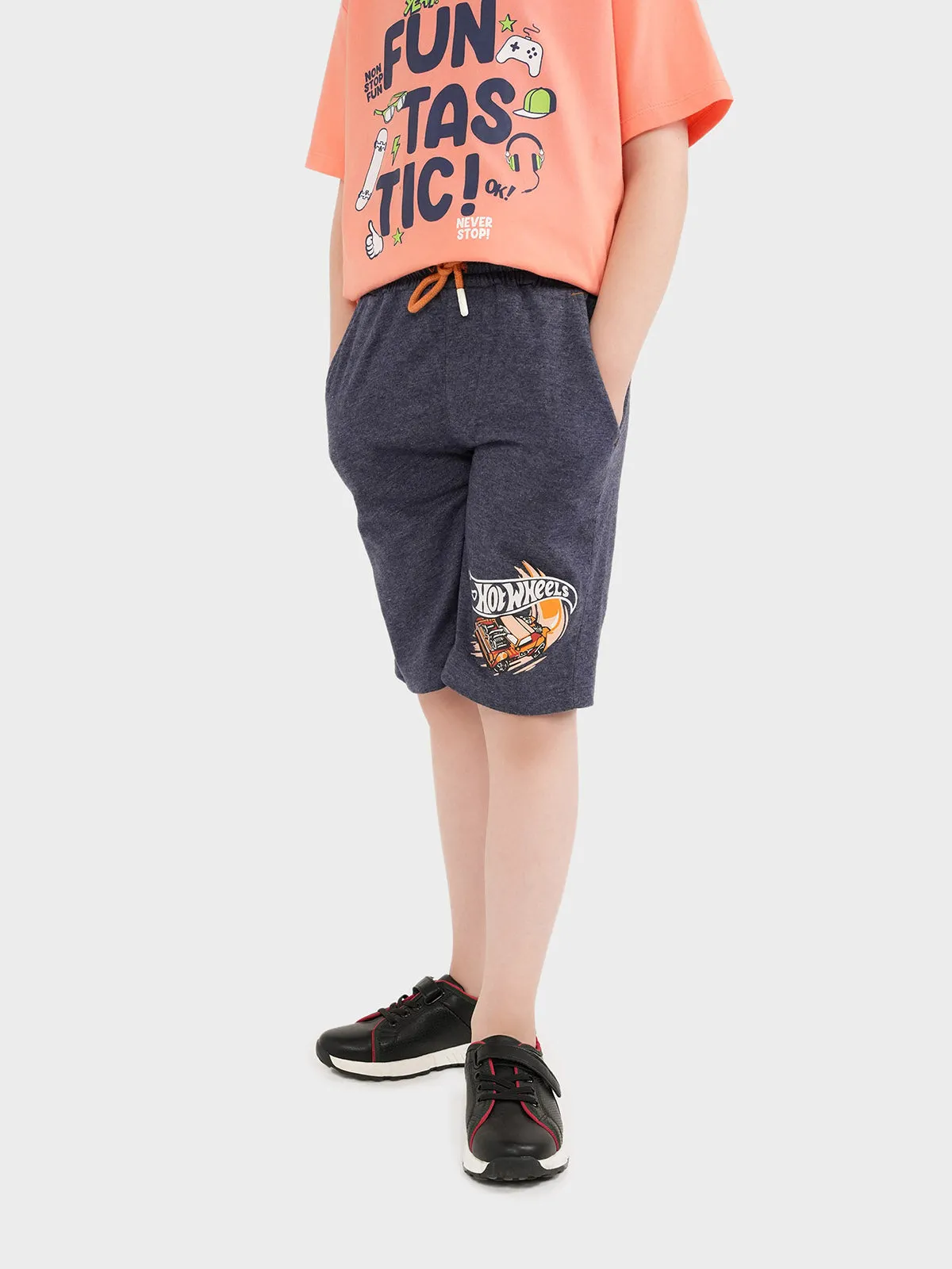 "BAAHIR" Casual Terry Shorts