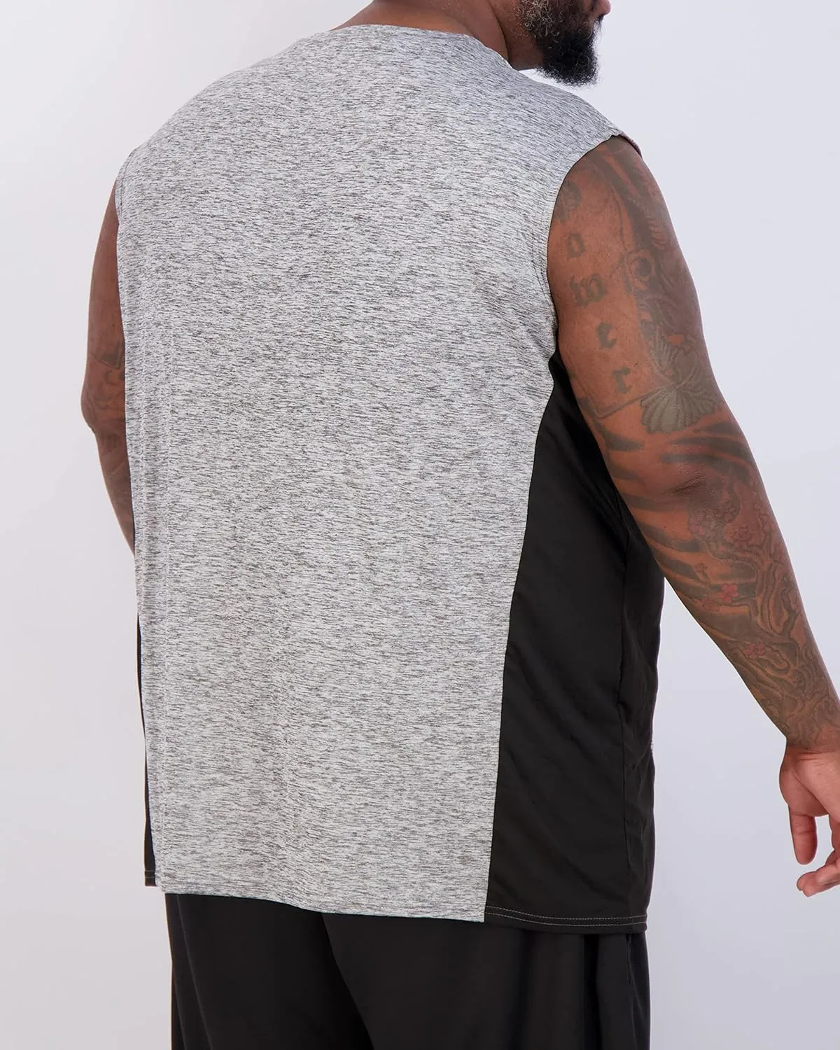 Real Essentials 3 & 5 Pack: Men's Dry-Fit Active Muscle Tank Top - Standard and Big & Tall Sizes (S-5XLT)