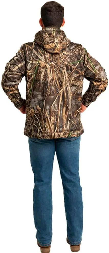 Realtree Men's Camo Midweight Hunting Performance and Sherpa Hoodies Pullover