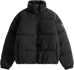 REHJJDFD Men Short Style Cotton-Padded Jackets Coat Winter Men Thickened Warm Coat Men Outwear