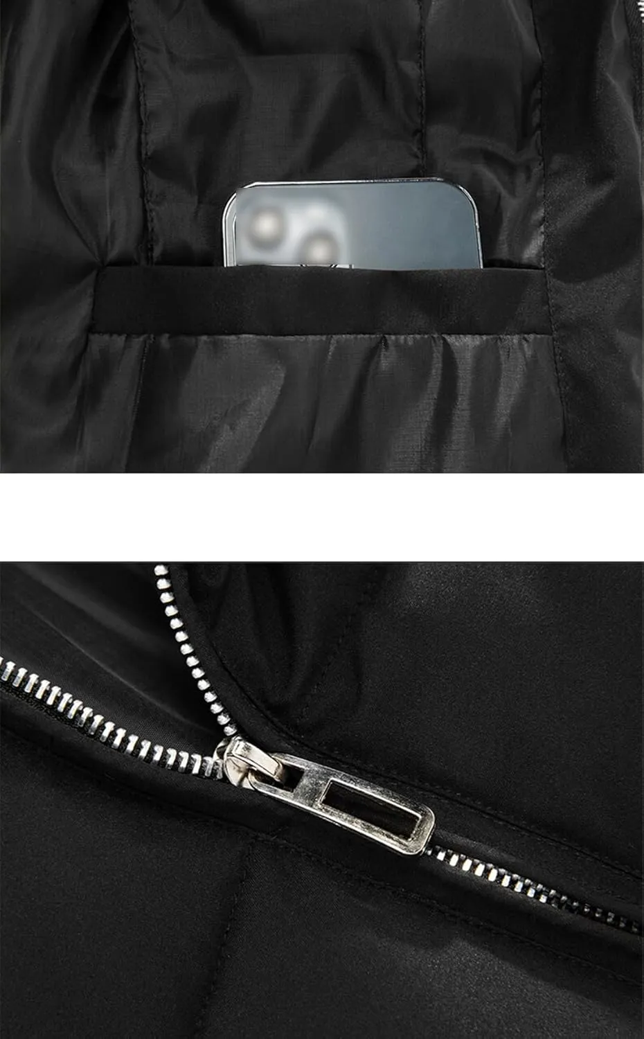 REHJJDFD Men Short Style Cotton-Padded Jackets Coat Winter Men Thickened Warm Coat Men Outwear