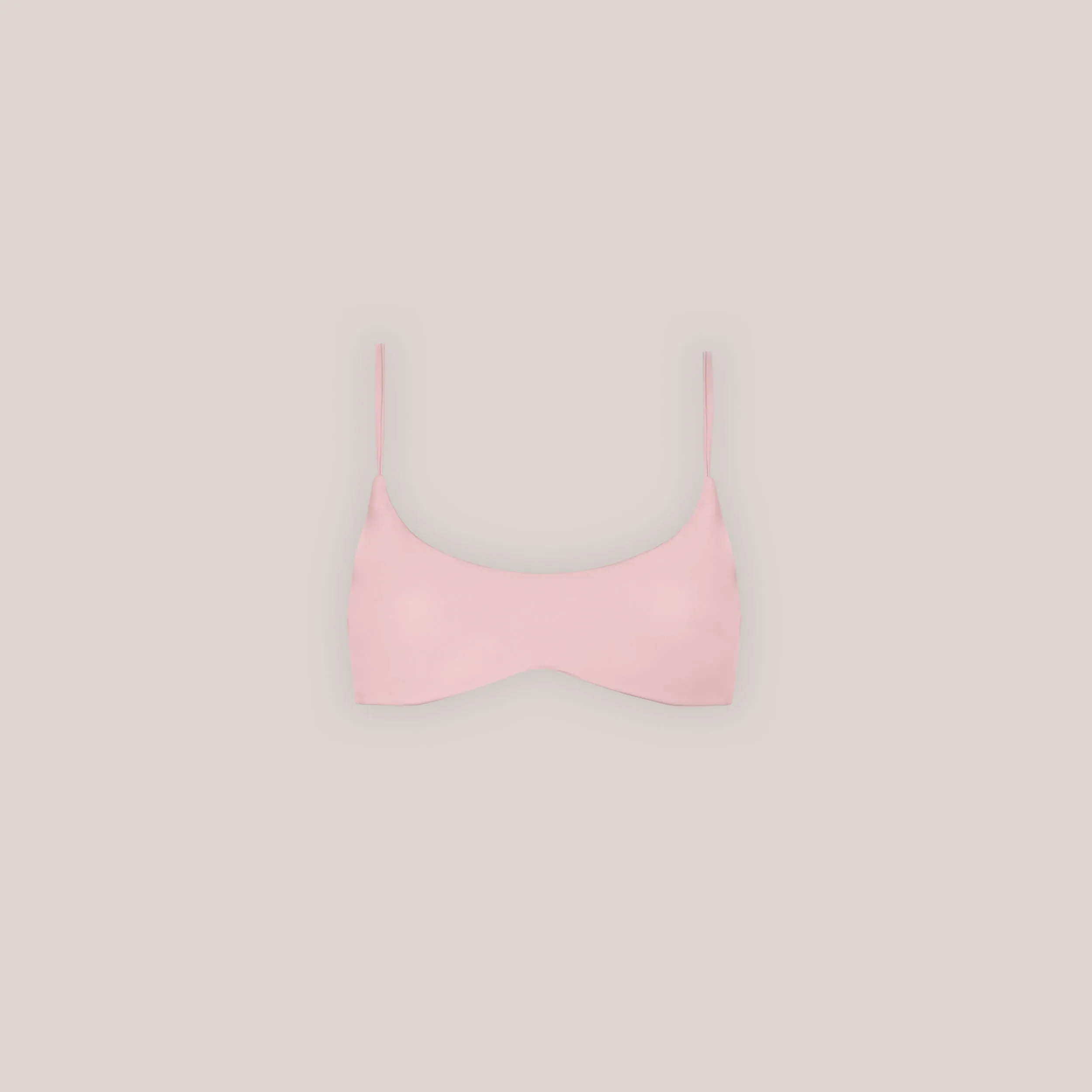 Reversible Bralette Bikini Top - Pink/Floral