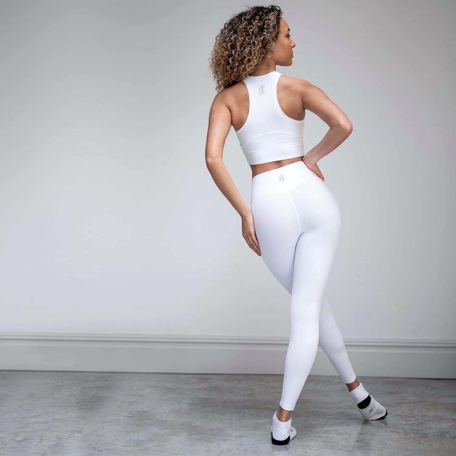 Revive White Leggings Women