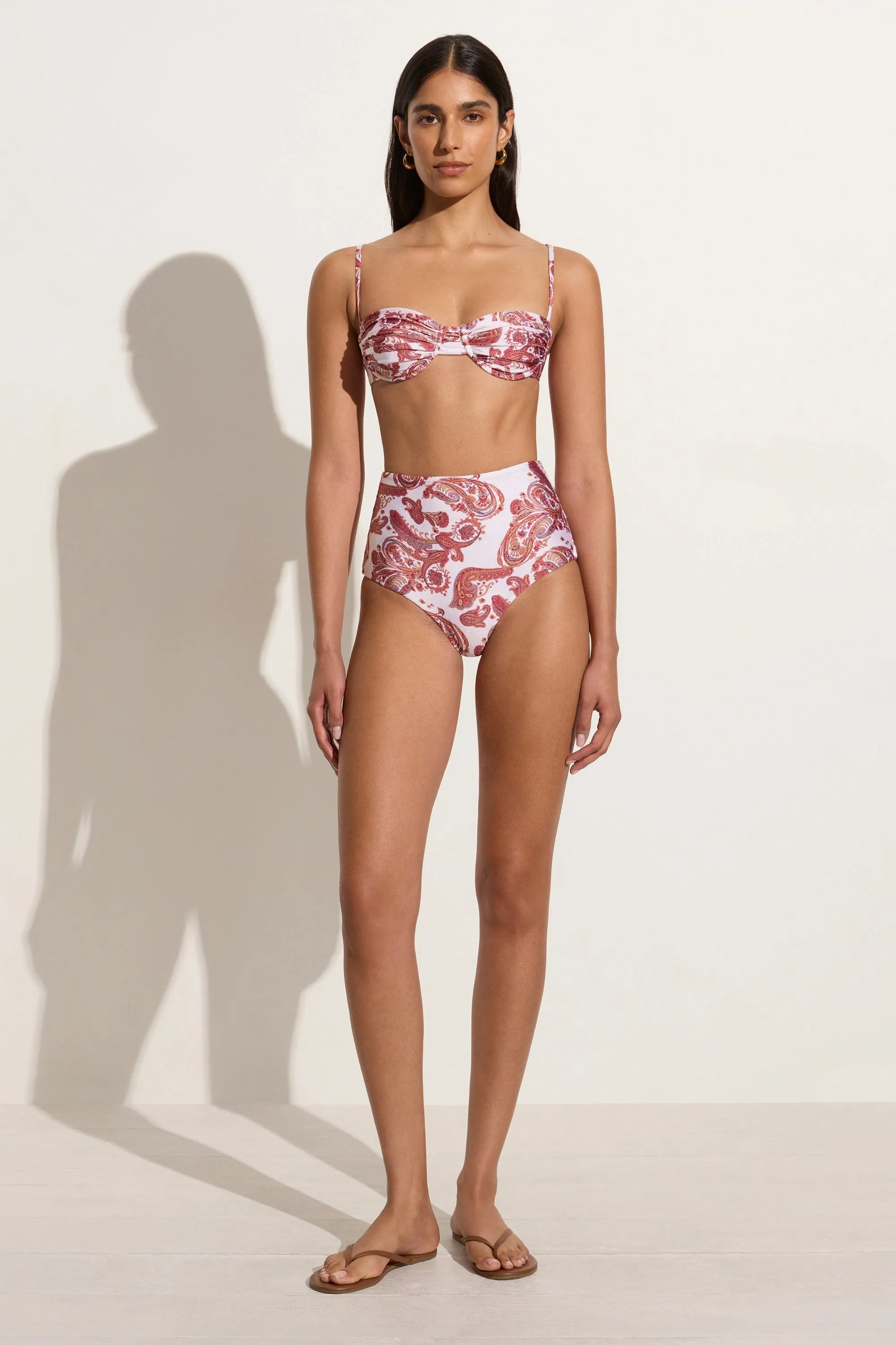 Reyes Bikini Bottoms Alessia Paisley - Final Sale