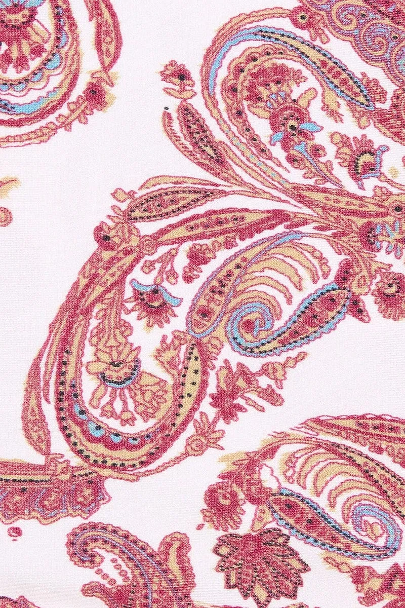 Reyes Bikini Bottoms Alessia Paisley - Final Sale
