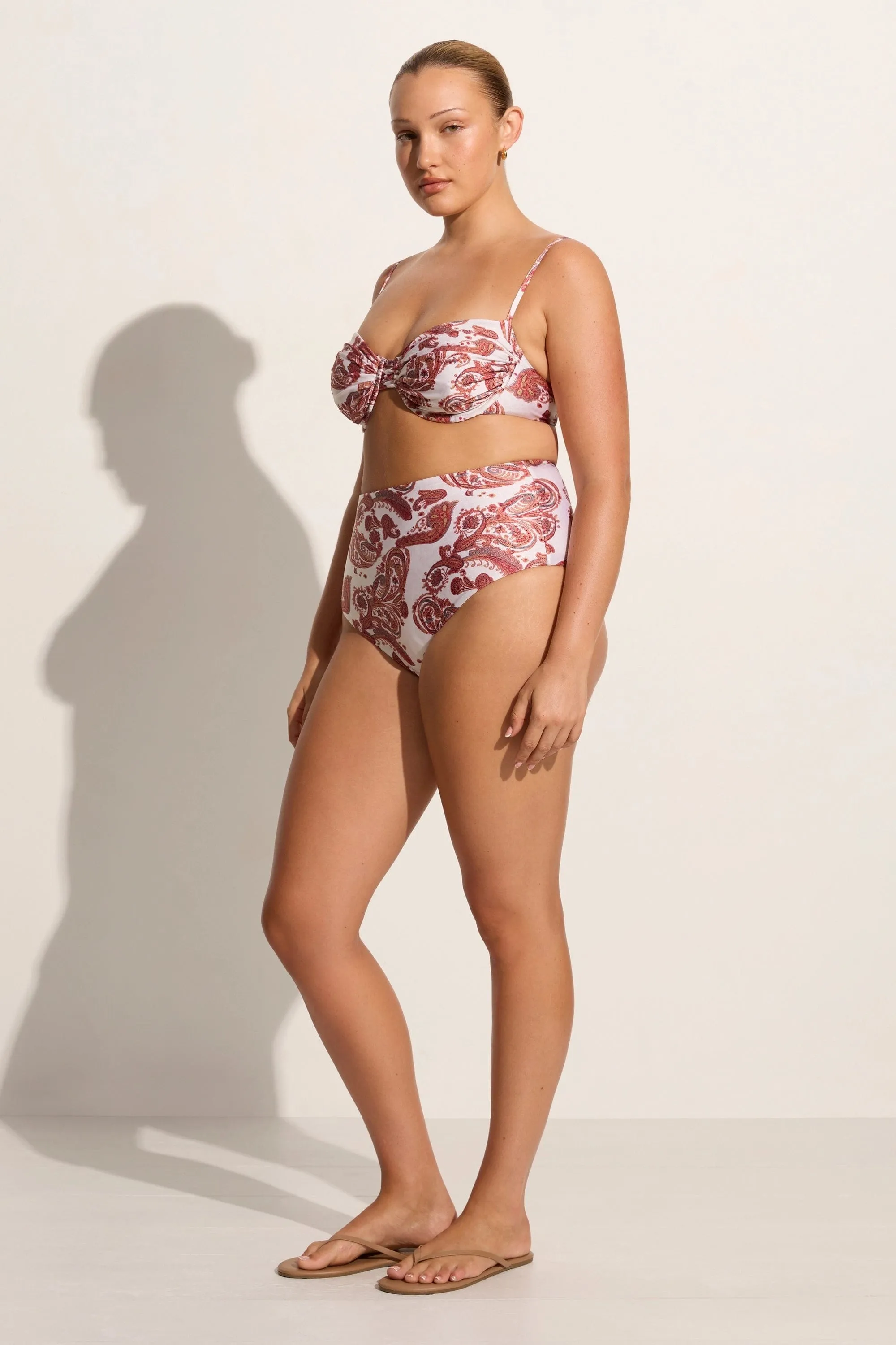 Reyes Bikini Bottoms Alessia Paisley - Final Sale