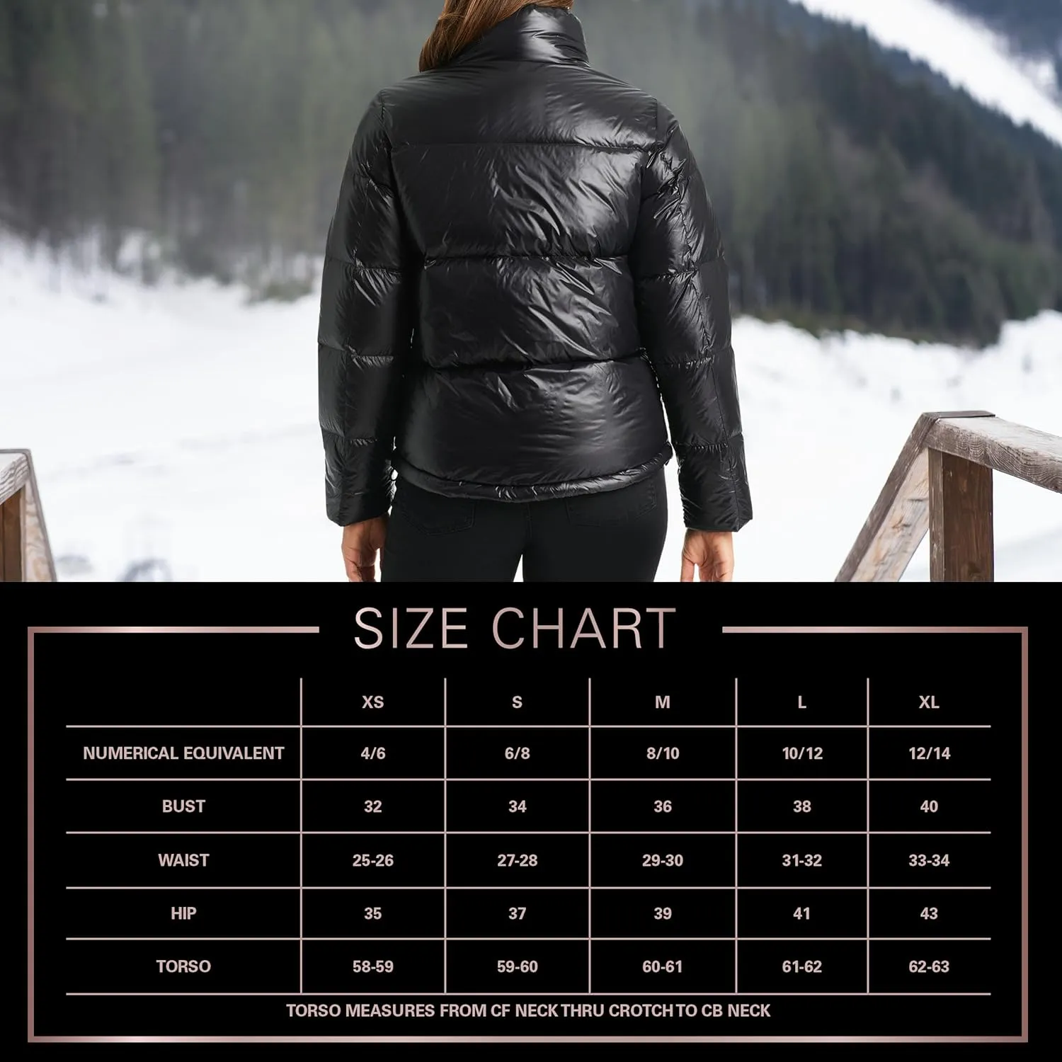Sanctuary Short Winter Jackets for Women - Down Puffer Jacket Women with Stand Collar, Storm Cuffs, & Front Pockets