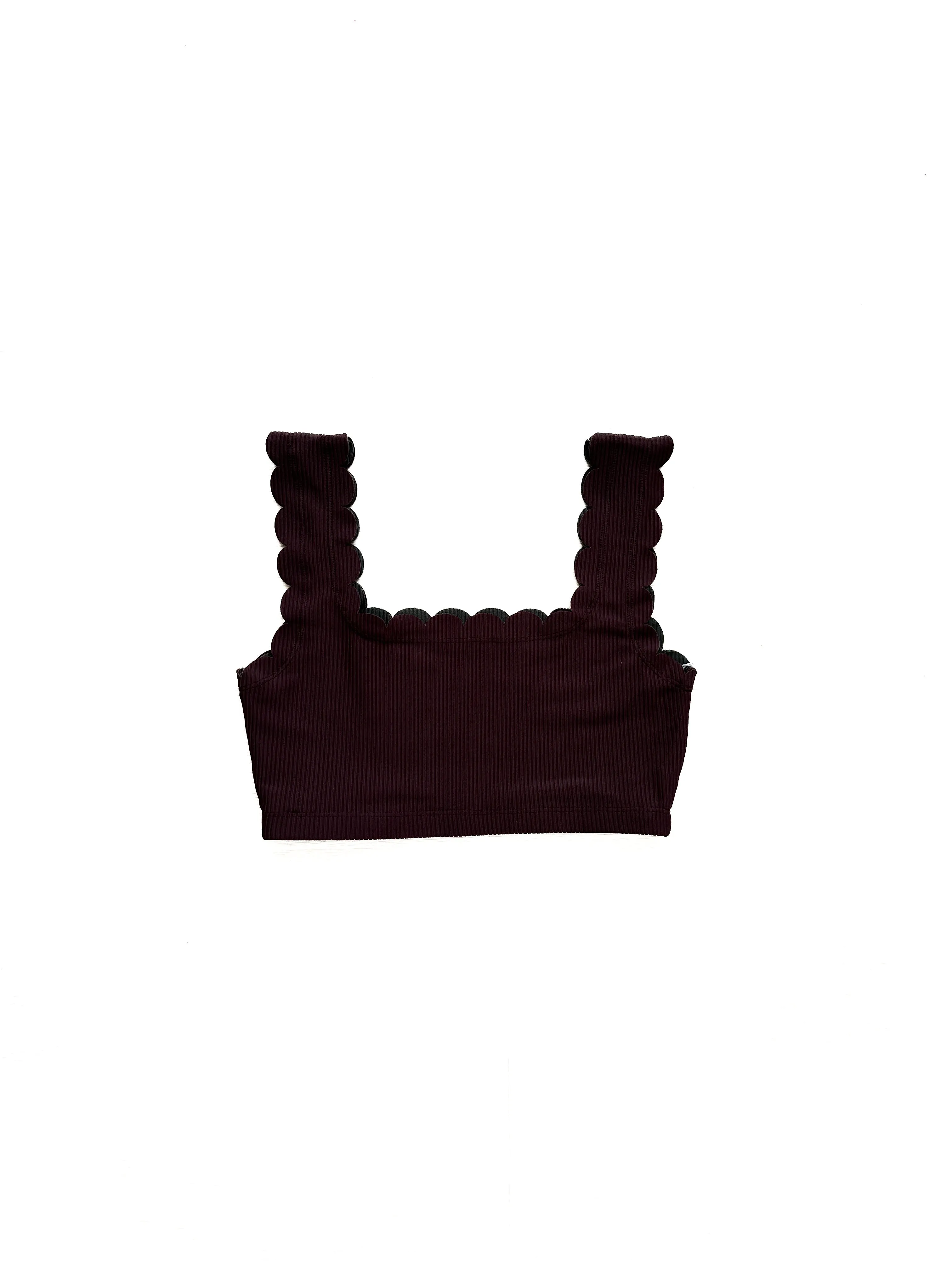 Scallop Reversible Bikini Top Moorea