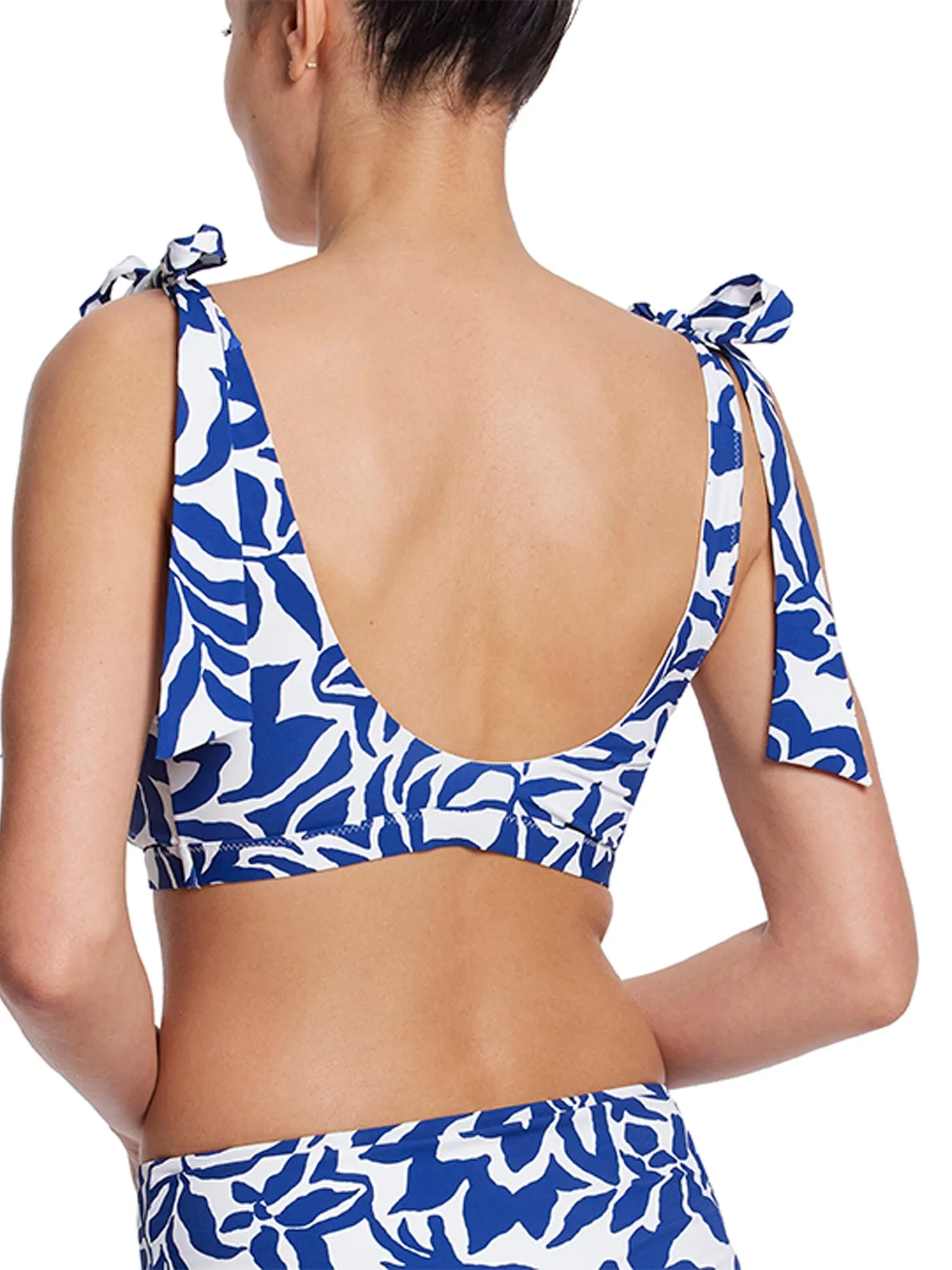 Scoop Neck Swim Top Poolside