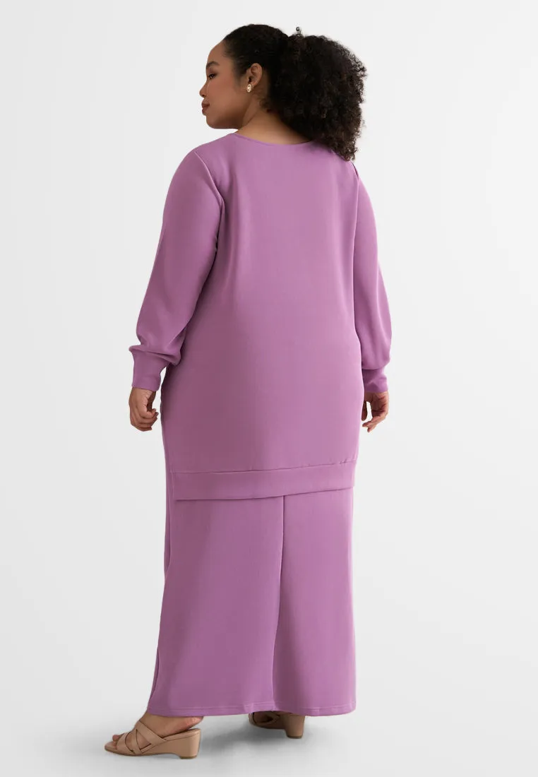 Serina Ribbed Straight Cut Skirt