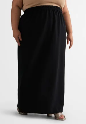 Serina Ribbed Straight Cut Skirt