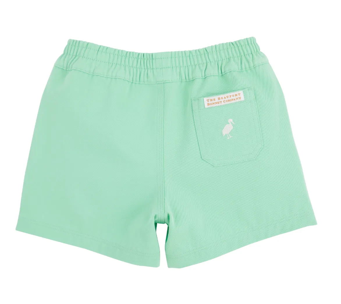 Sheffield Shorts- Twill Grace Bay Green/Saratoga Stone | Beaufort Bonnet