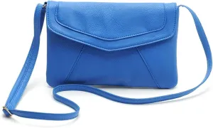 Shoulder Bag Stylish Women's Wedding Clutch Designer Crossbody Shoulder Messenger Bag for Parties(Blue)