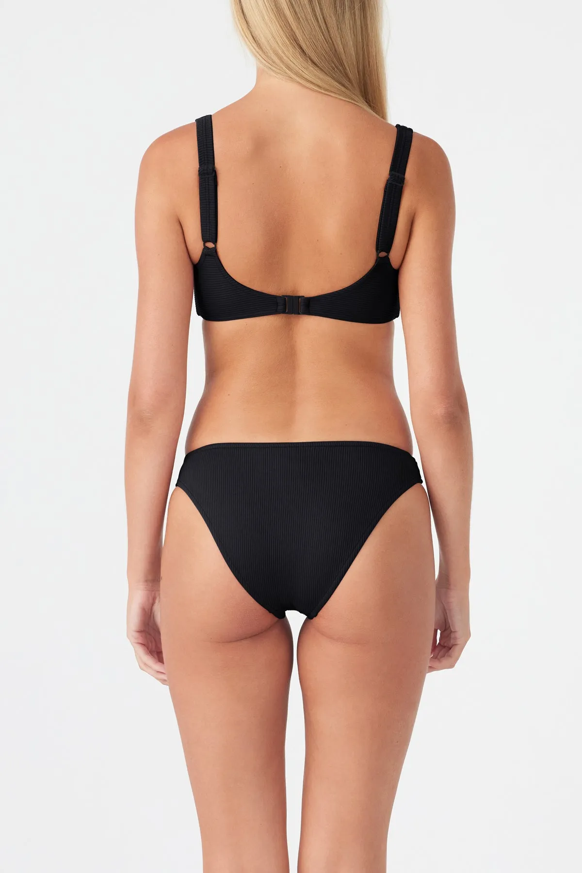 Signature Bra Cup Top - Black