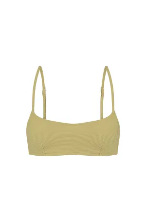 Signature Bralette Top - Avocado