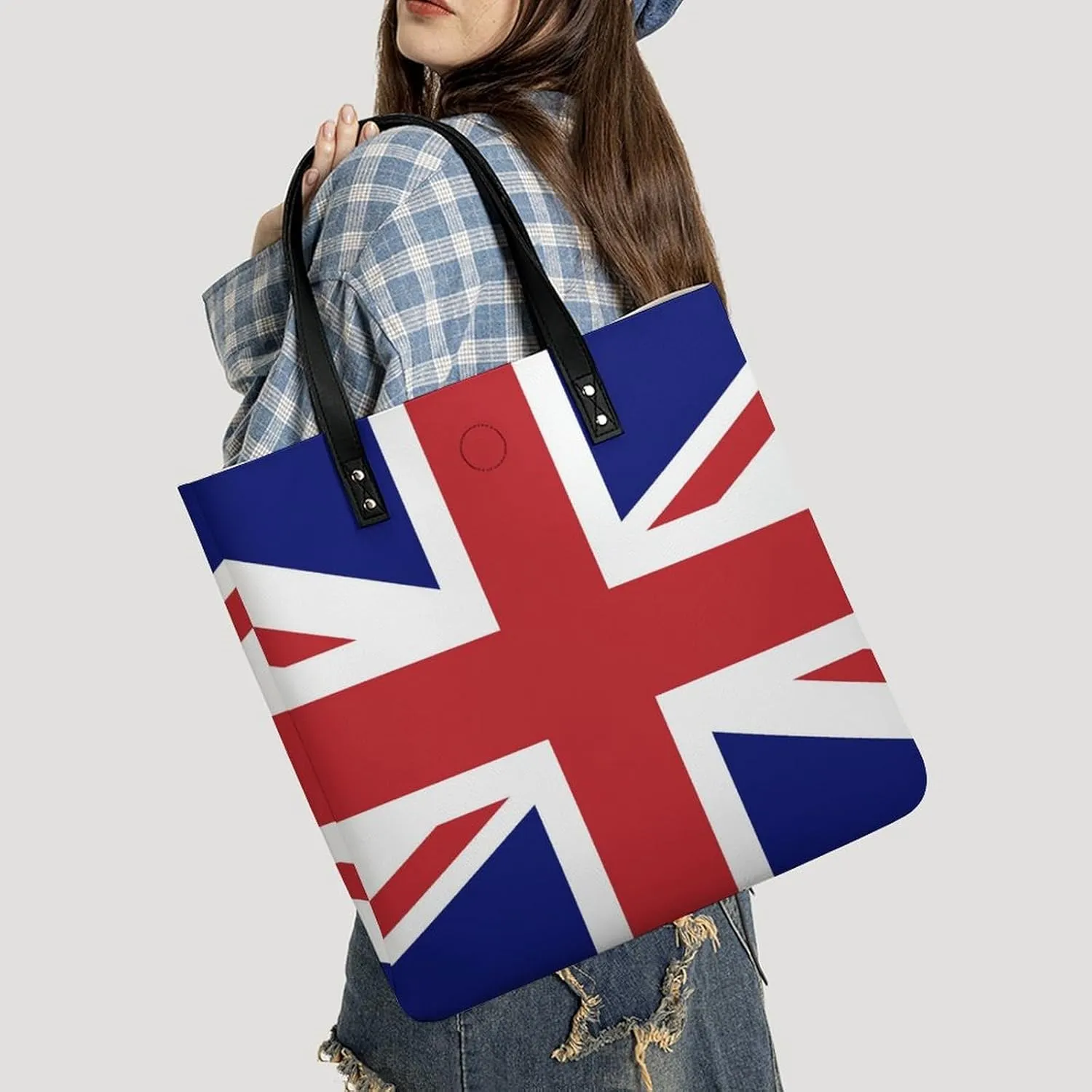 Stylish Congo Flag Women's Hobo Bag Elegant Leather Tote for Travel and Daily Essentials