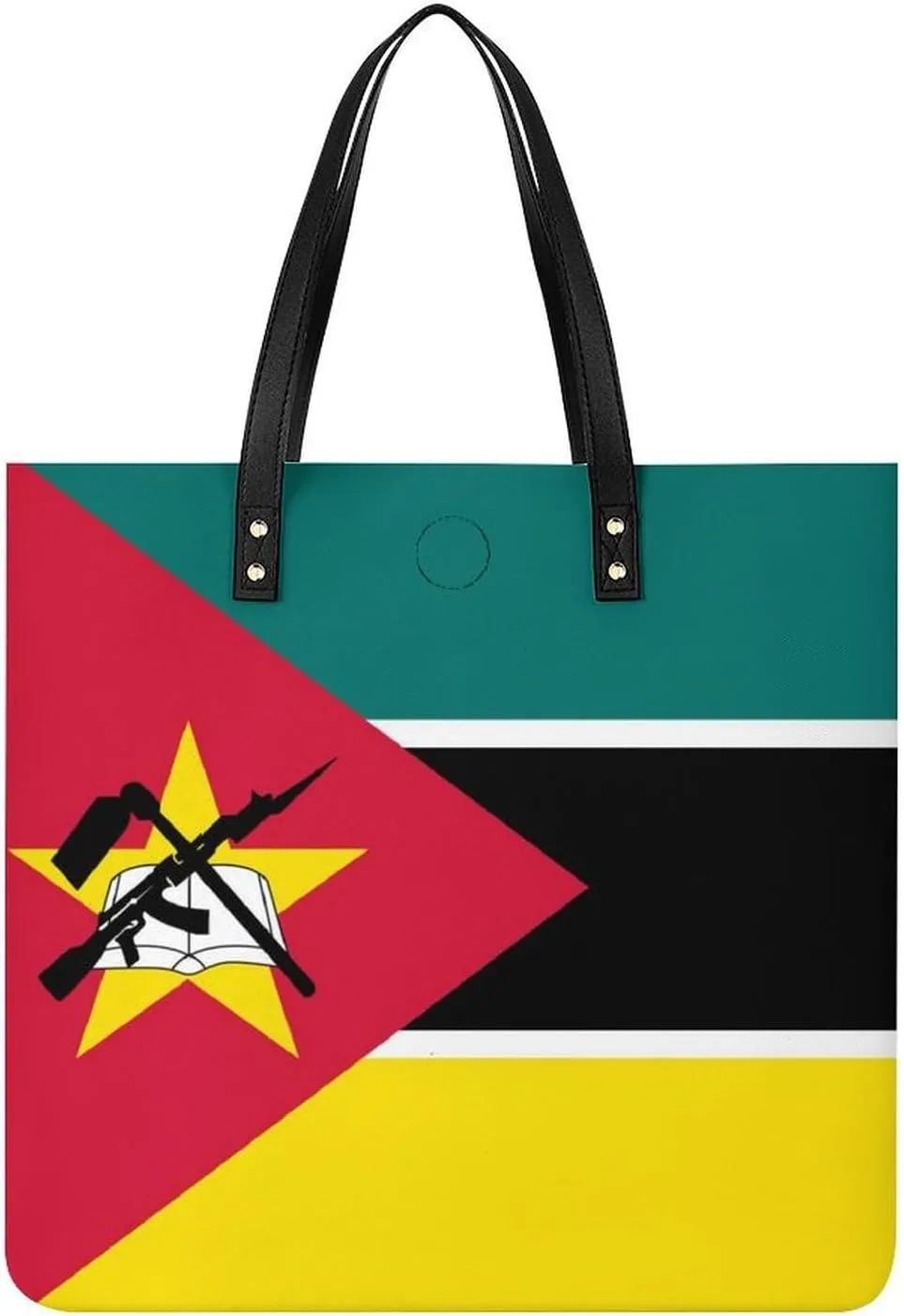 Stylish Congo Flag Women's Hobo Bag Elegant Leather Tote for Travel and Daily Essentials