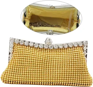 Stylish Diamond Clutch Purse Handbag for Women Evening Party Wedding Banquet Fashion Clutch Bag