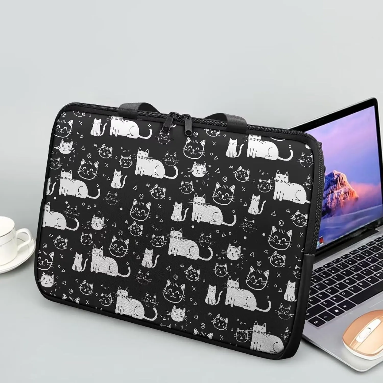 Stylish Laptop Messenger Bag,15In/15.6In/17In/17.3In Laptop Tote Bag,Laptop Case