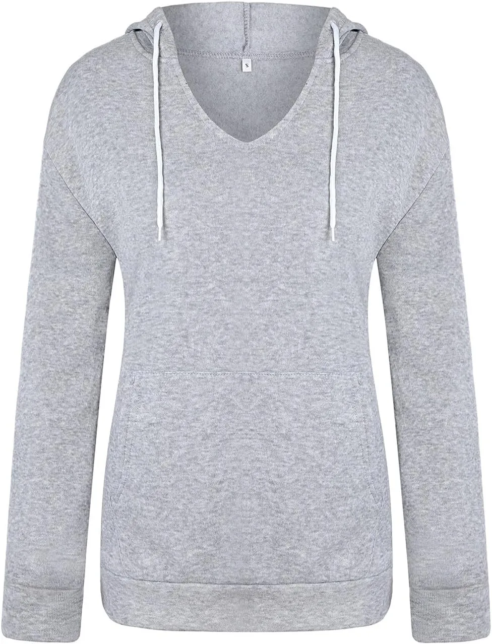 Sweatshirt for Women Fall Jacket Oversized Casual Zip Up Drawstring Hoodie w Pockets Long Sleeve Solid Outerwear Tops