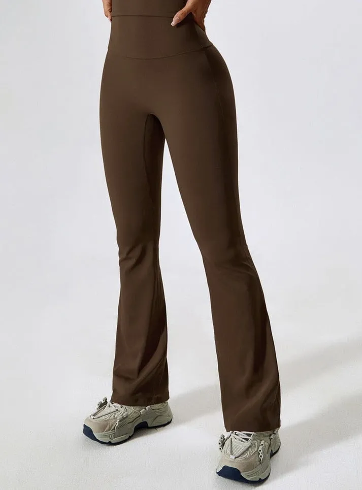 Sylis | High Waisted Form-fitting Tapered Leggings