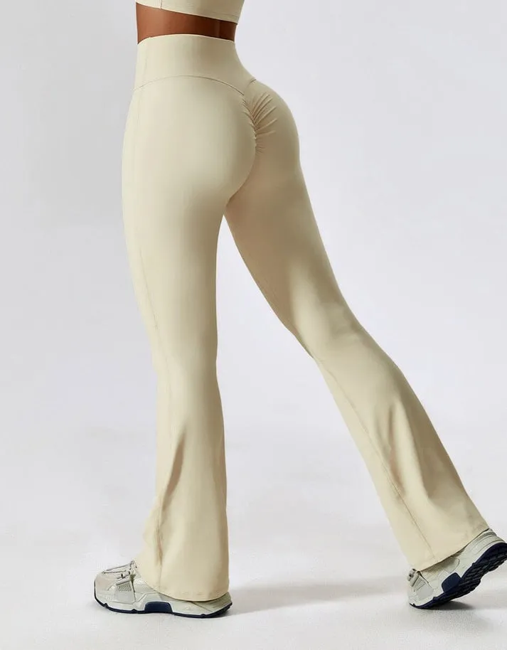 Sylis | High Waisted Form-fitting Tapered Leggings