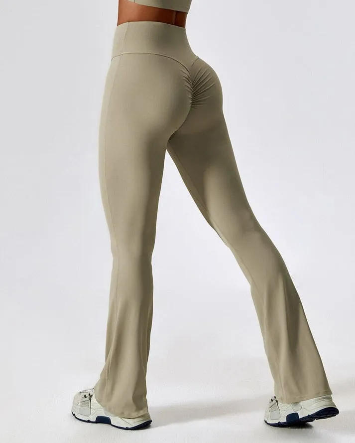 Sylis | High Waisted Form-fitting Tapered Leggings
