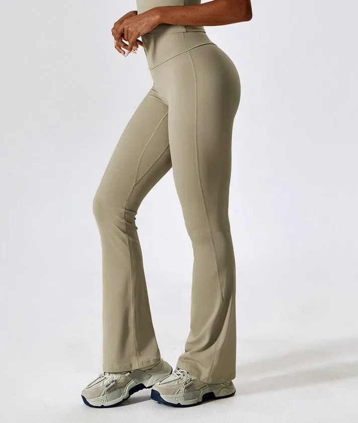 Sylis | High Waisted Form-fitting Tapered Leggings