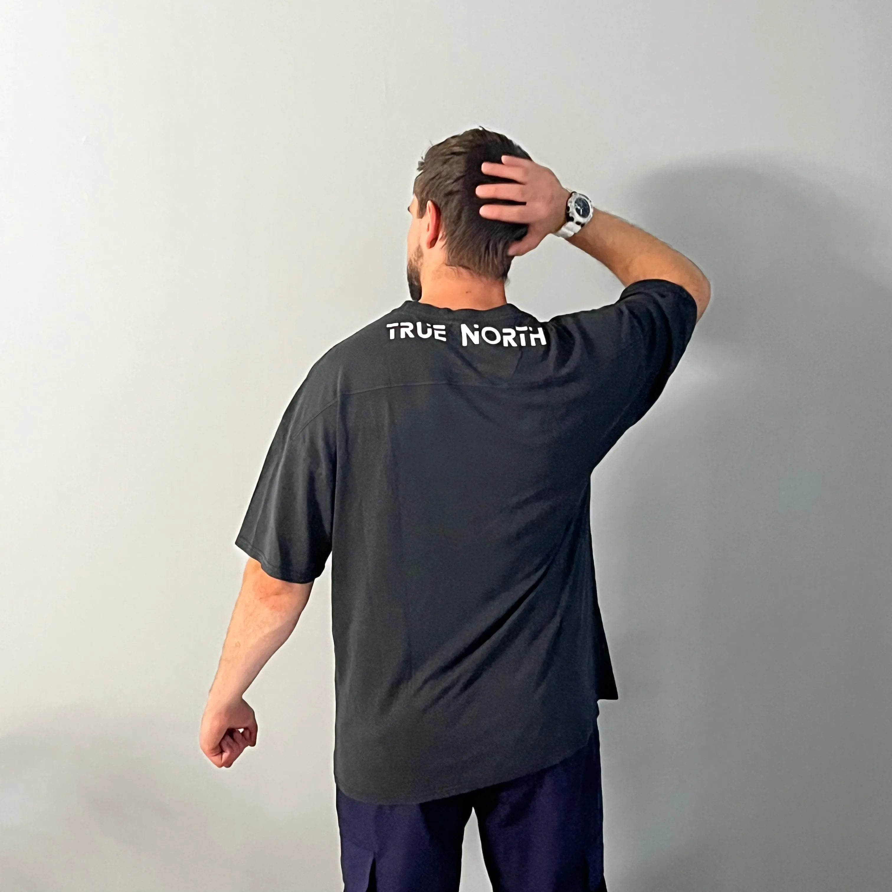 Synergy Oversized T - Black