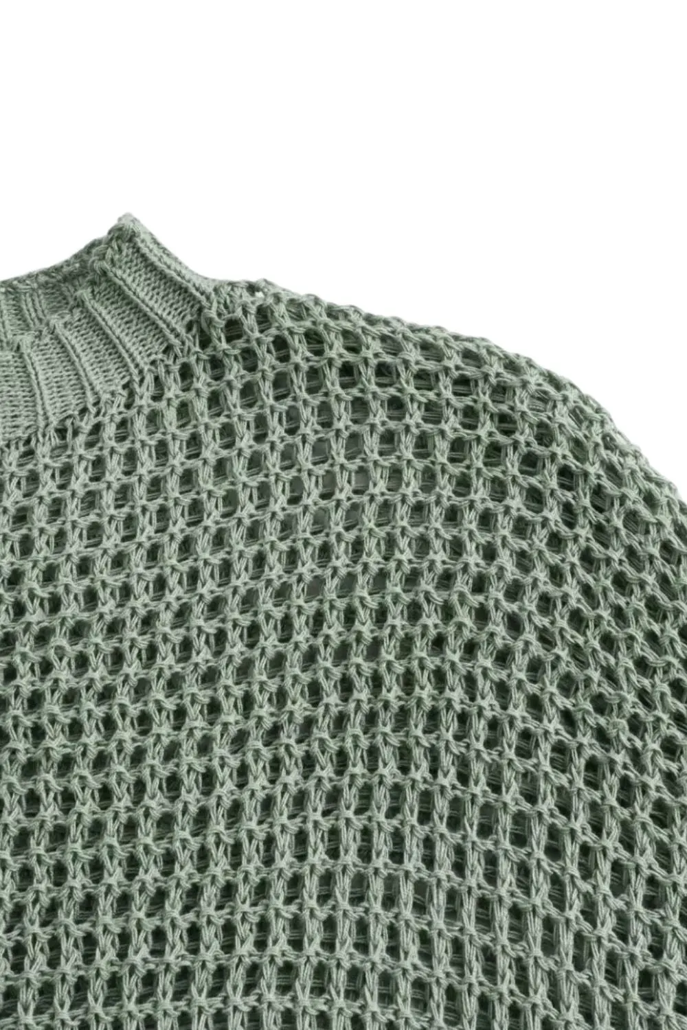 'Tamara' Minimalist Mesh Short Sleeve Knit T-Shirt