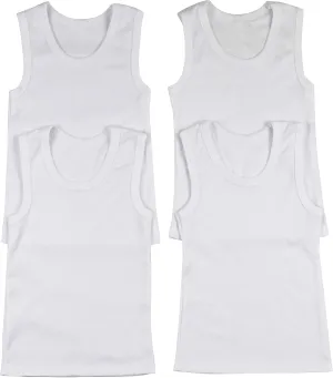ToBeInStyle Boy's Pack of 4 Tank Tops